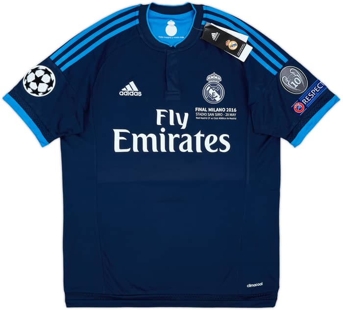 2015-16 Real Madrid Third Shirt Varane #2 (M)