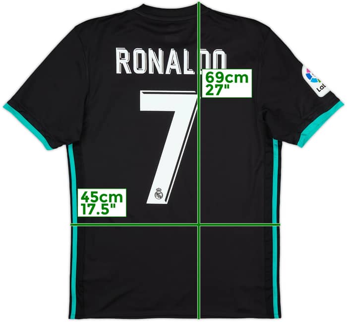 2017-18 Real Madrid Away Shirt Ronaldo #7 (S)