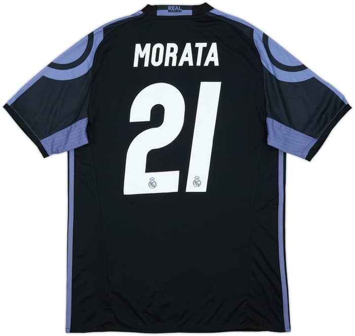 2016-17 Real Madrid Third Shirt Morata #21 (M)