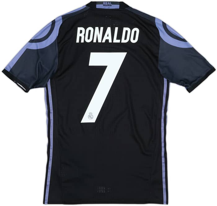 2016-17 Real Madrid Authentic Third Shirt Ronaldo #7 (S)