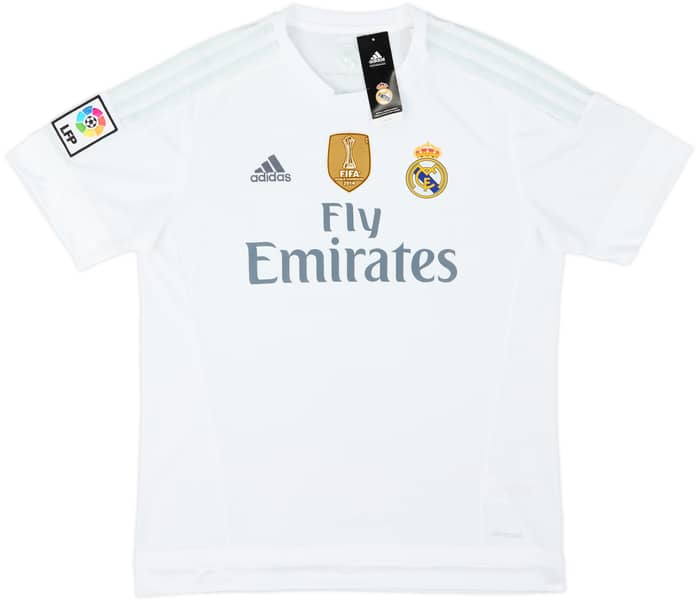 2015-16 Real Madrid Home Shirt James #10 (L)