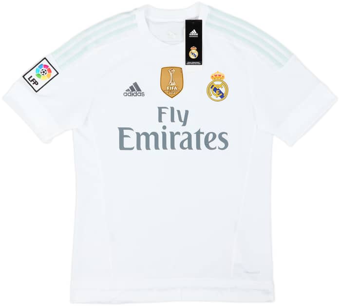 2015-16 Real Madrid Home Shirt Benzema #9 (L)