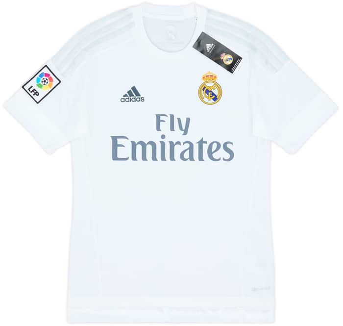 2015-16 Real Madrid Home Shirt Bale #11 (XS)