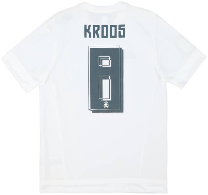 2015-16 Real Madrid Home Shirt Kroos #8 (M)