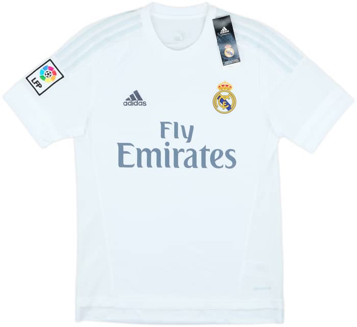 2015-16 Real Madrid Home Shirt Benzema #9 (S)