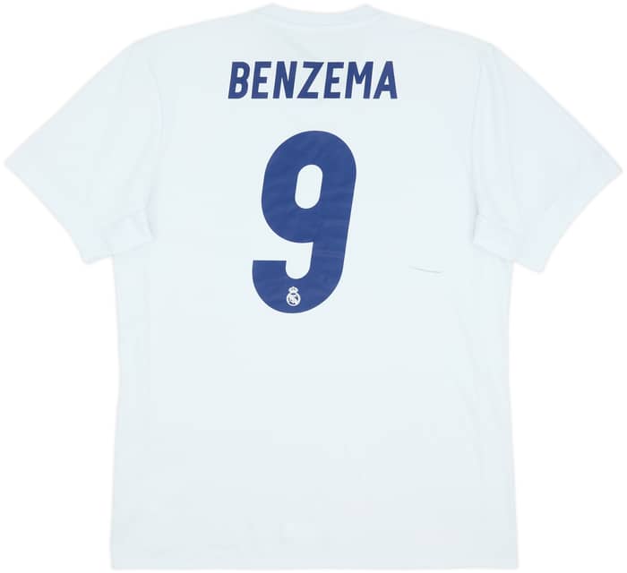 2016-17 Real Madrid Special Edition 'Parley' Home Shirt Benzema #9 (L)