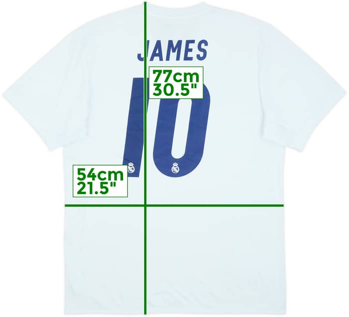 2016-17 Real Madrid Special Edition 'Parley' Home Shirt James #10 (L)