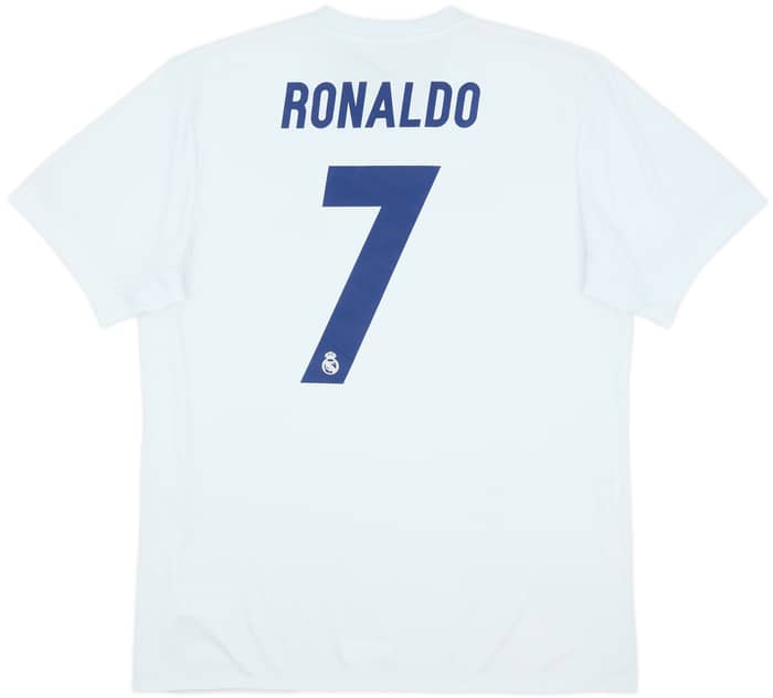 2016-17 Real Madrid Special Edition 'Parley' Home Shirt Ronaldo #7 (L)