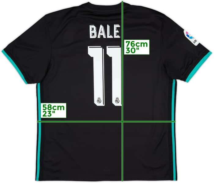 2017-18 Real Madrid Away Shirt Bale #11 (XL)