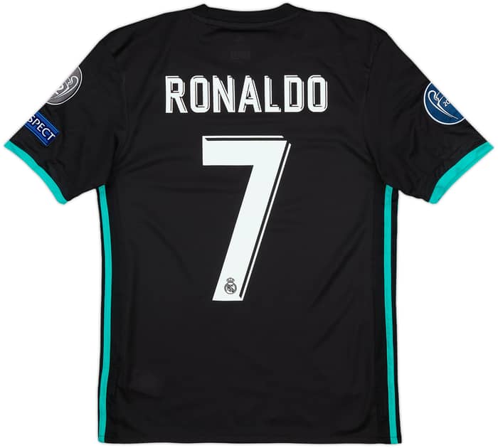 2017-18 Real Madrid Away Shirt Ronaldo #7 (XS)