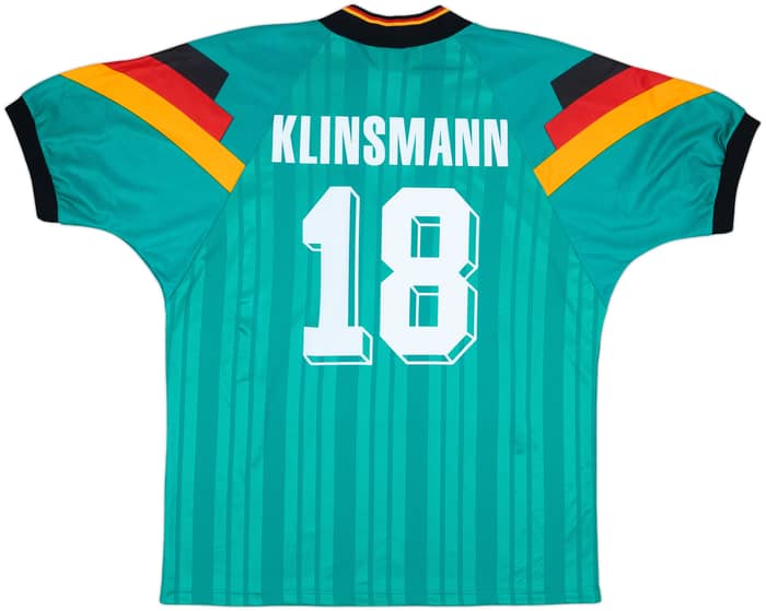 1992-94 Germany Away Shirt Klinsmann #18 (XXL)