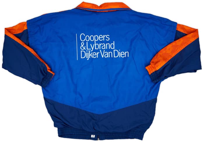 1992-94 Netherlands Player Issue Lotto Track Jacket - 8/10 - (L)