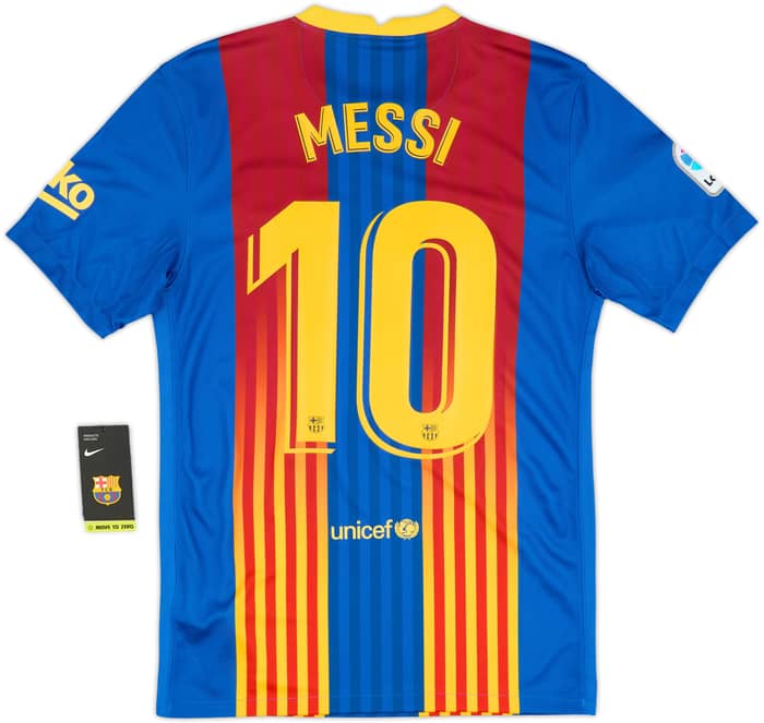 2020-21 Barcelona Special Edition 'El Clasico' Fourth Shirt Messi #10 (S)
