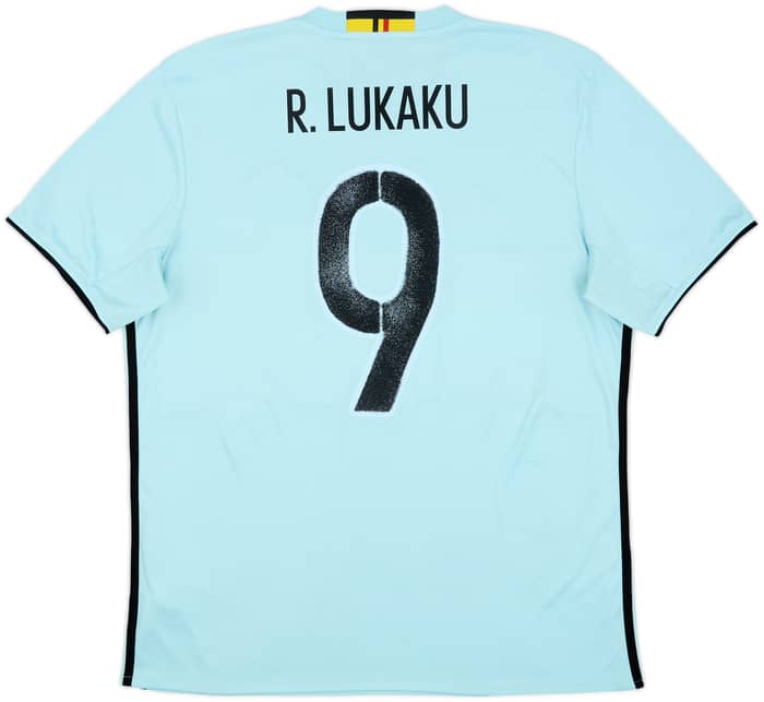 2016-17 Belgium Away Shirt R.Lukaku #9 - 6/10 - (XL)