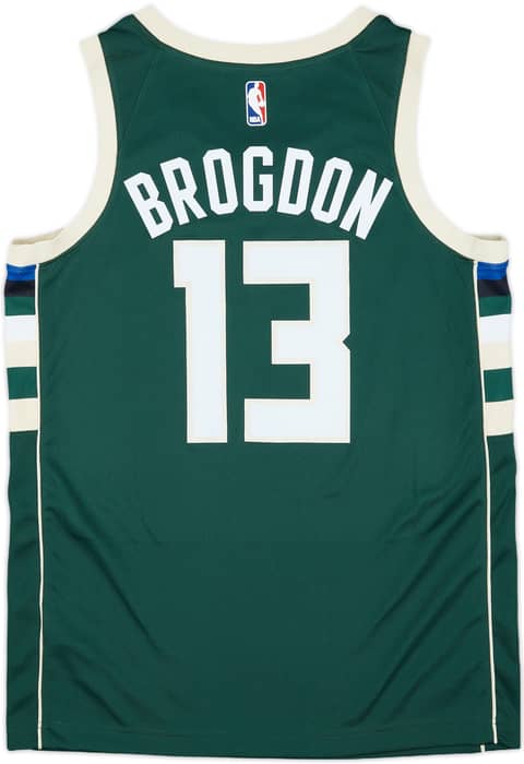 2017-19 Milwaukee Bucks Brogdon #13 Nike Swingman Away Jersey - 9/10 - (M)