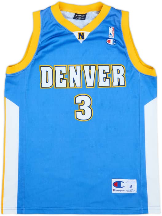 2006-08 Denver Nuggets Iverson #3 Champion Away Jersey - 9/10 - (M)