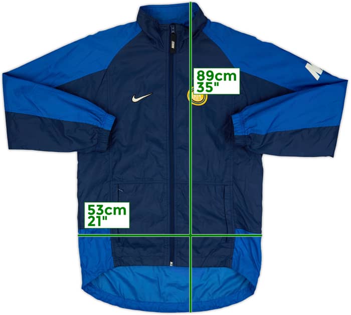 1998-99 Inter Milan Nike Rain Jacket - 6/10 - (S)