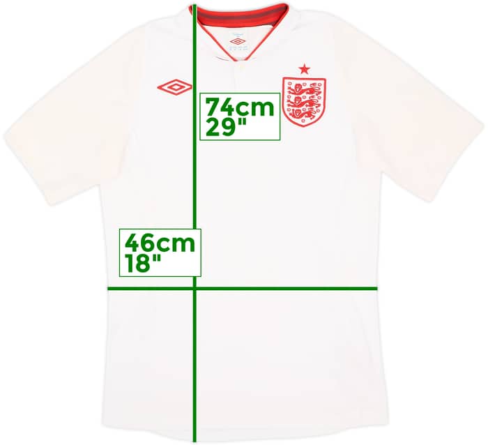 2012-13 Inglaterra Local Camiseta - 4/10 - (M)
