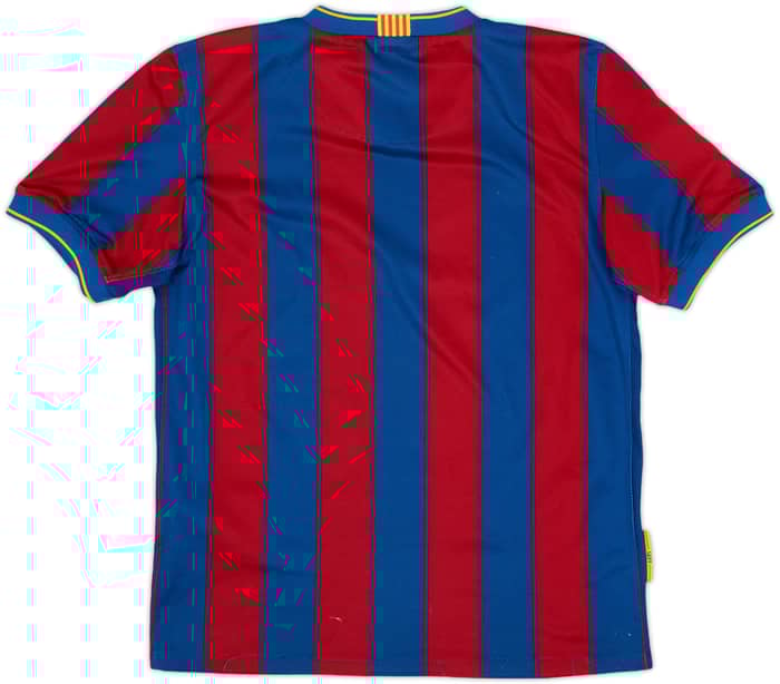 2009-10 Barcelona Home Shirt - 7/10 - (L.Boys)