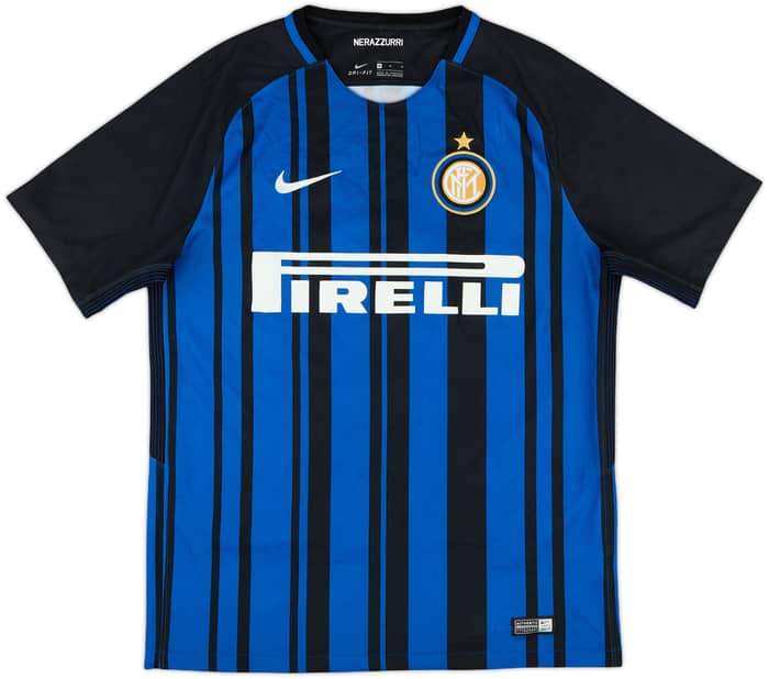 2017-18 Inter Milan Home Shirt Candreva #87 - 8/10 - (M)