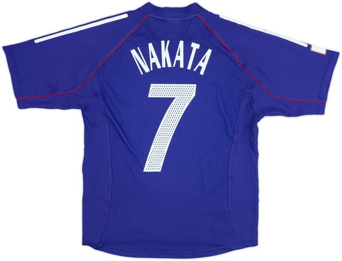 2002-04 Japan Home Shirt Nakata #7 - 8/10 - (M)