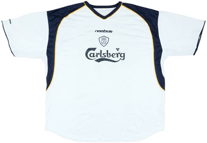 2001-03 Liverpool Away Shirt Gerrard #17 - 8/10 - (XXL)