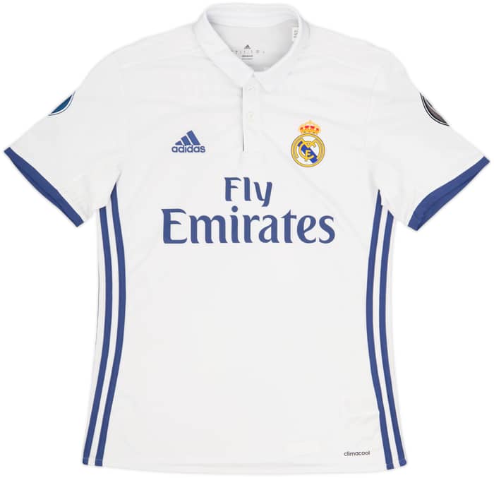 2016-17 Real Madrid Home Shirt Ronaldo #7 - 8/10 - (S)