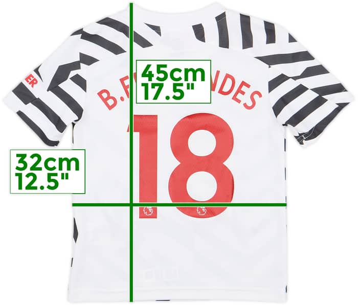 2020-21 Manchester United Third Shirt B.Fernandes #18 - 10/10 - (5-6 Years)
