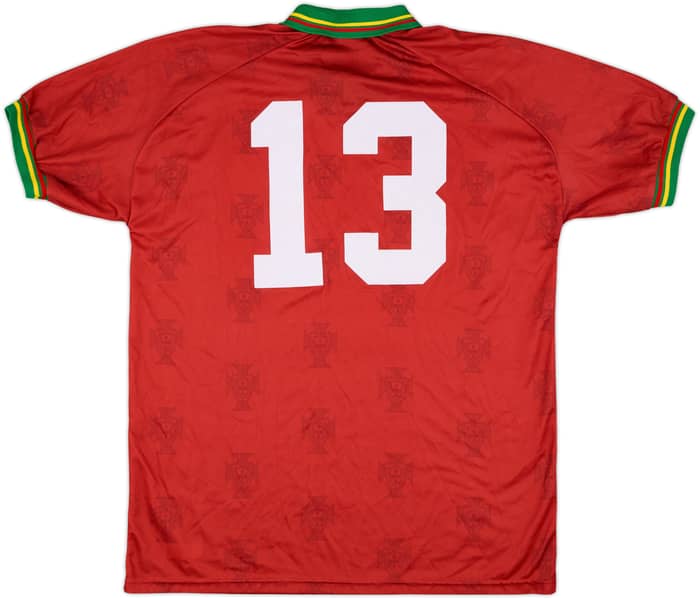 1995-96 Portugal Match Issue Home Shirt #13
