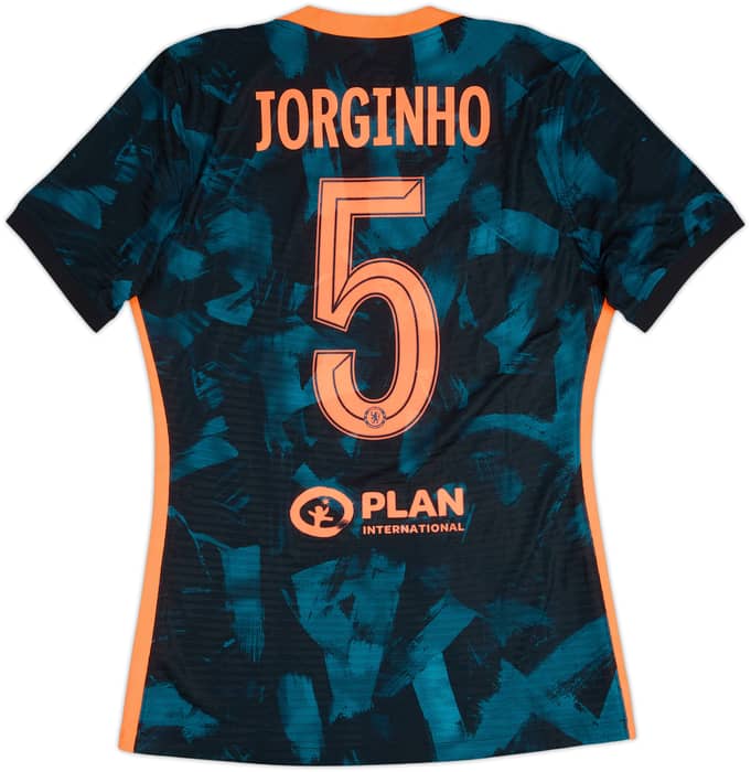2021-22 Chelsea Player Issue Third Shirt Jorginho #5 - 9/10 - (M)
