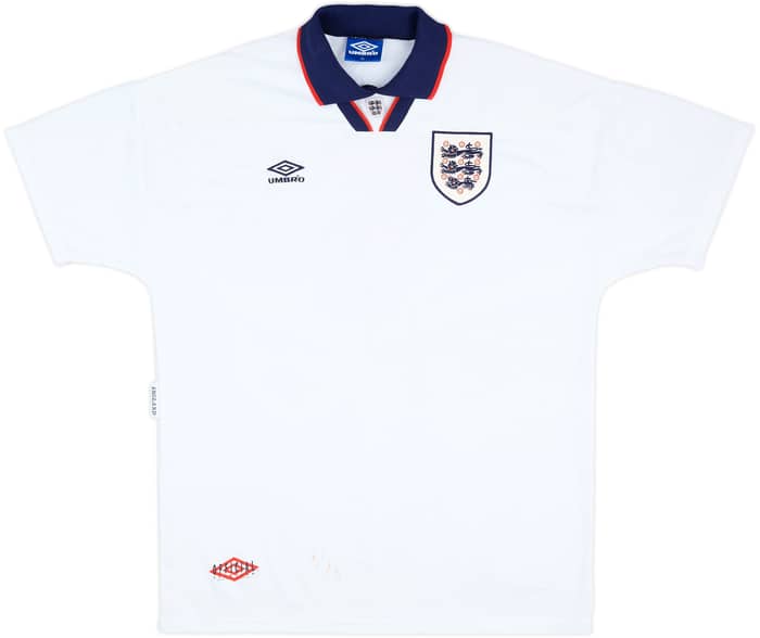 1993-95 England Match Issue Home Shirt #5