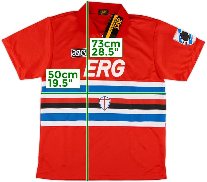 1992-94 Sampdoria Third Shirt #23 (M)
