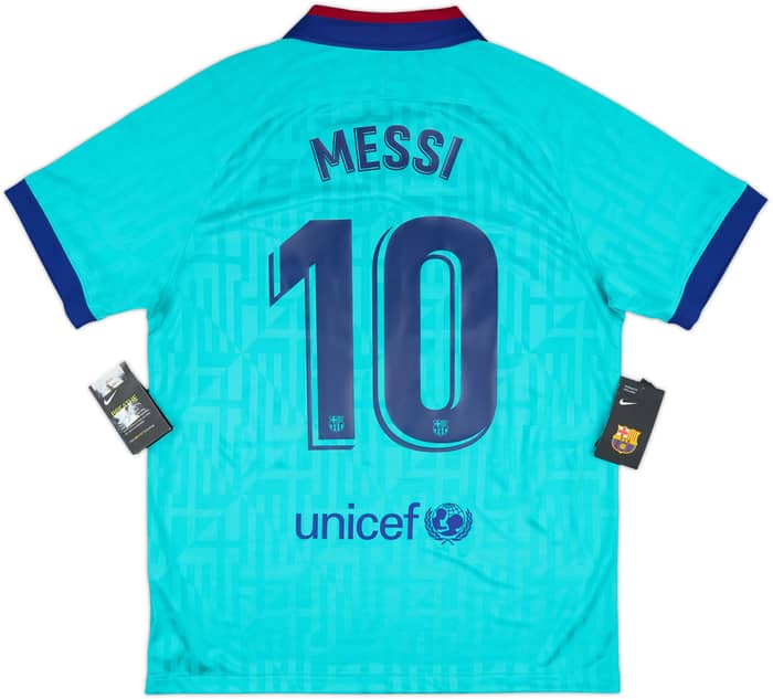 2019-20 Barcelona Third Shirt Messi #10 (L)