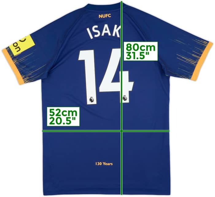 2022-23 Newcastle United Away Shirt Isak #14 (L)