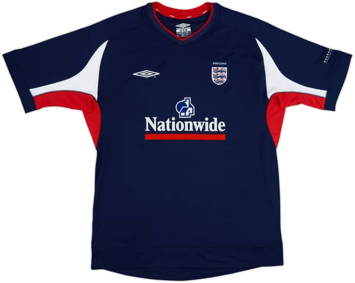 2002-04 England Umbro Training Shirt - 7/10 - (XL)