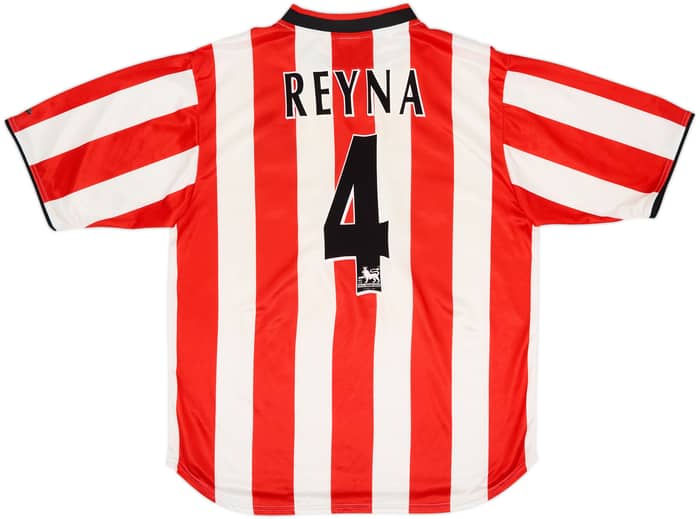 2000-02 Sunderland Home Shirt Reyna #4 - 6/10 - (L)