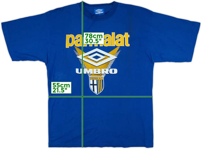 1993 Parma Umbro Cotton Tee - 8/10 - (XL)