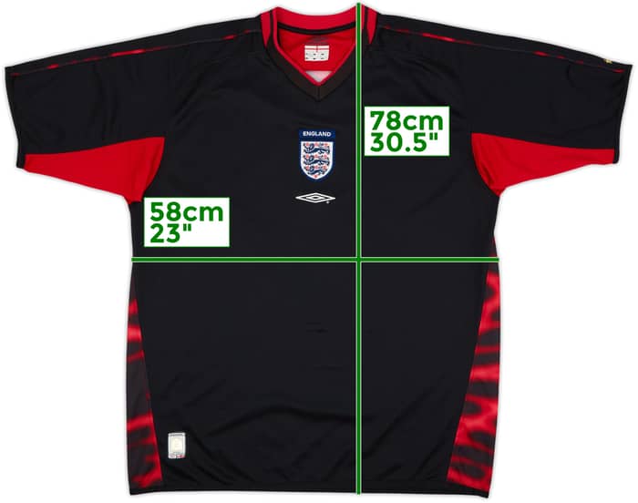 2004-06 England GK S/S Shirt - 8/10 - (XL)