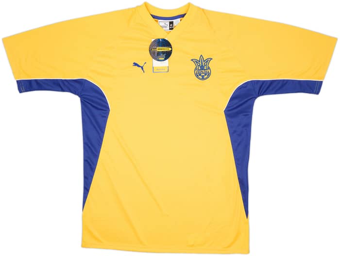2000-02 Ukraine Puma Training Shirt (XL)