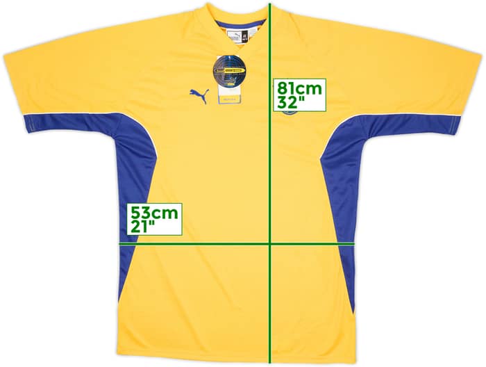 2000-02 Ukraine Puma Training Shirt (XL)