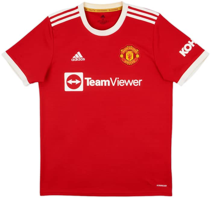 2021-22 Manchester United Home Shirt Ronaldo #7 - 5/10 - (M)