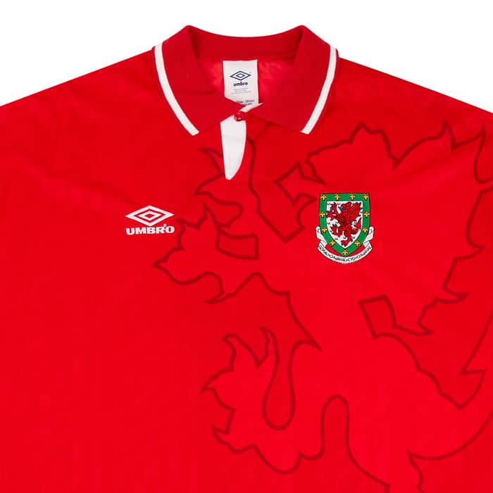 1992 Wales Match Issue Home Shirt #3 (v Ireland)