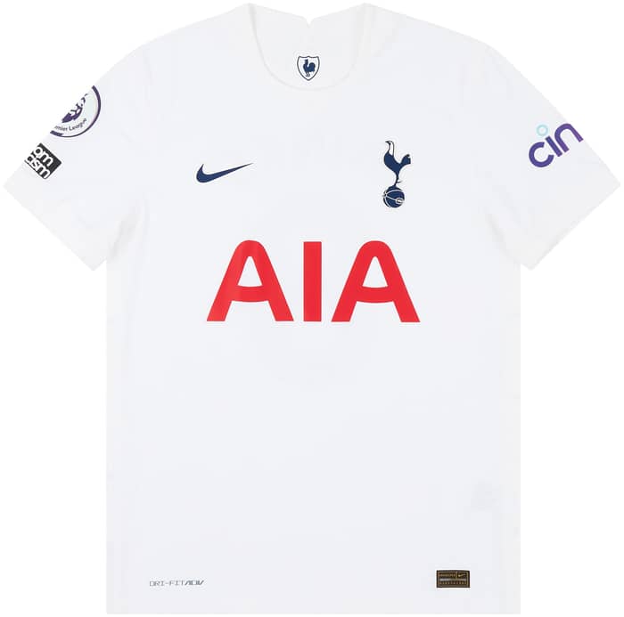 2021-22 Tottenham Match Issue Home Shirt Winks #8