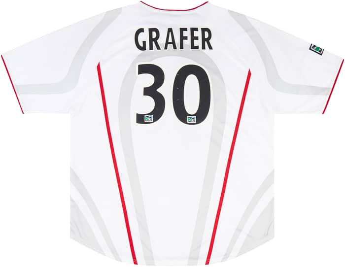 2003 NY/NJ Metrostars Match Issue GK Shirt Grafer #30