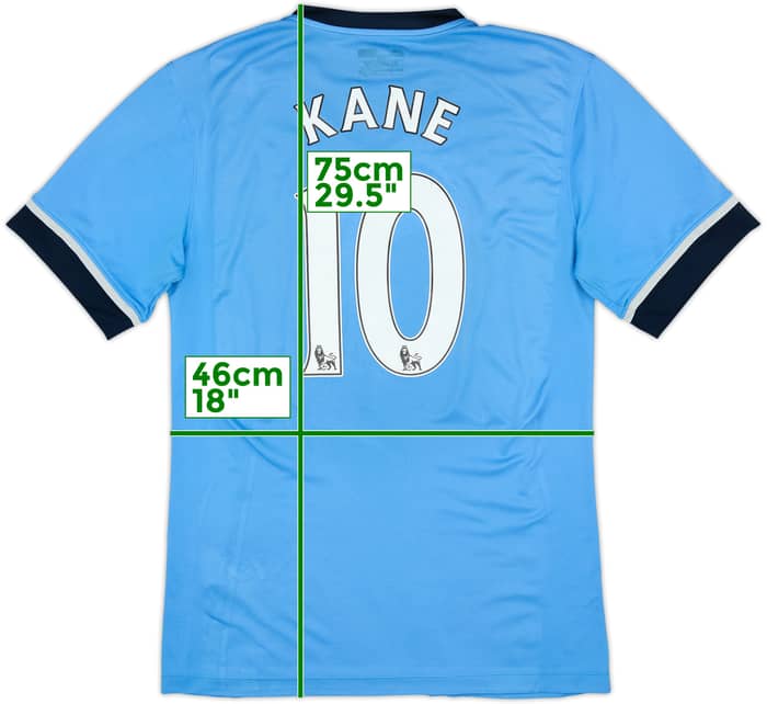 2015-16 Tottenham Away Shirt Kane #10 - 8/10 - (M)