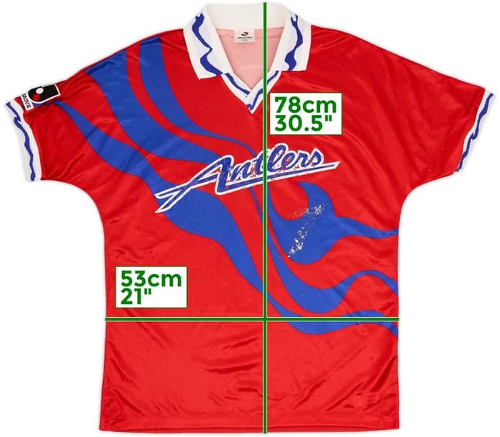 Camiseta de local del Kashima Antlers 1993-94 - 4/10 - (L)