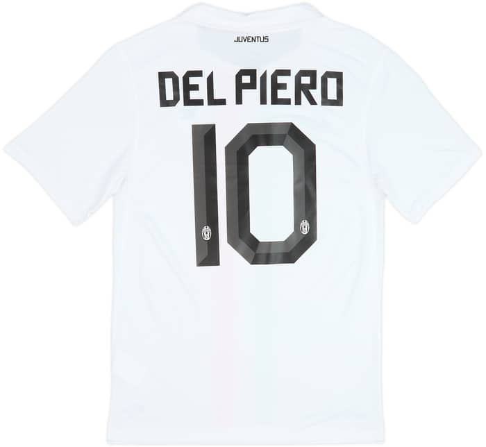 2010-12 Juventus Away Shirt Del Piero #10 - 6/10 - (M)