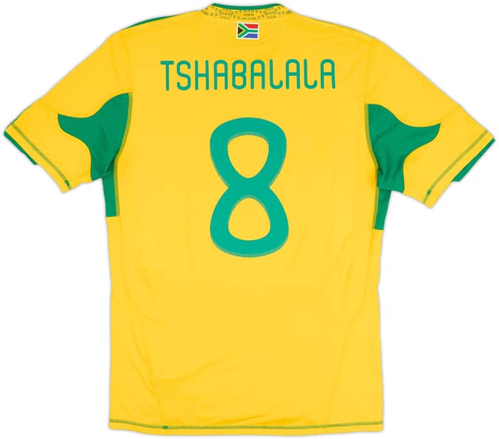 2009-11 South Africa Home Shirt Tshabalala #8 - 7/10 - (M)