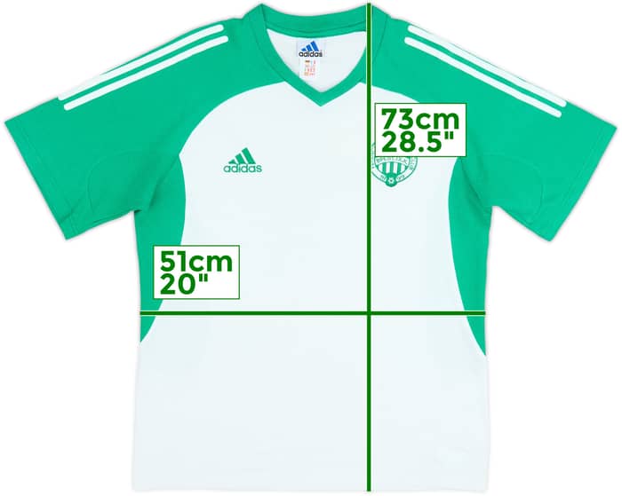 2002-03 Ferencvaros adidas Cotton Tee - 8/10 - (M)