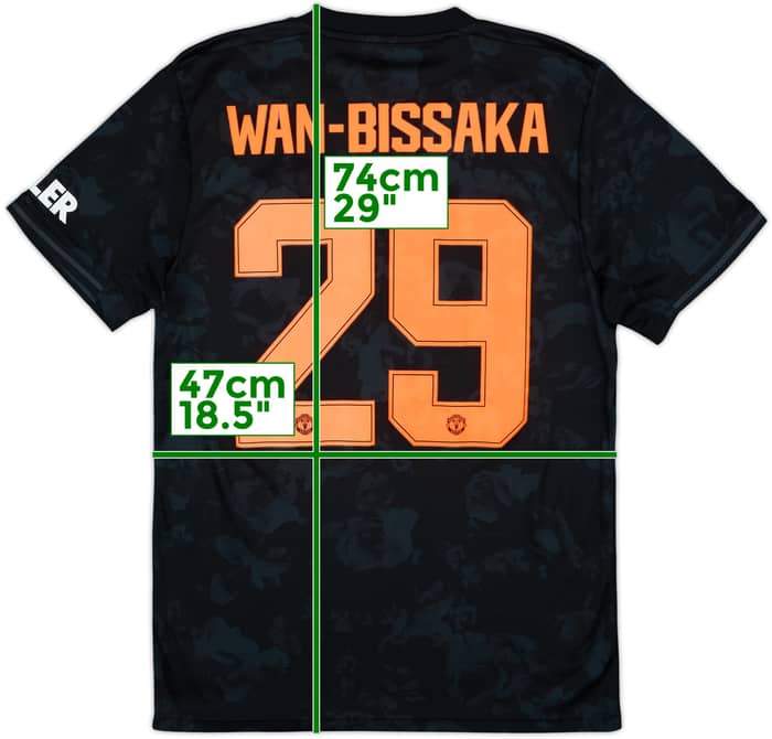 2019-20 Manchester United Third Shirt Wan Bissaka #29 - 8/10 - (M)